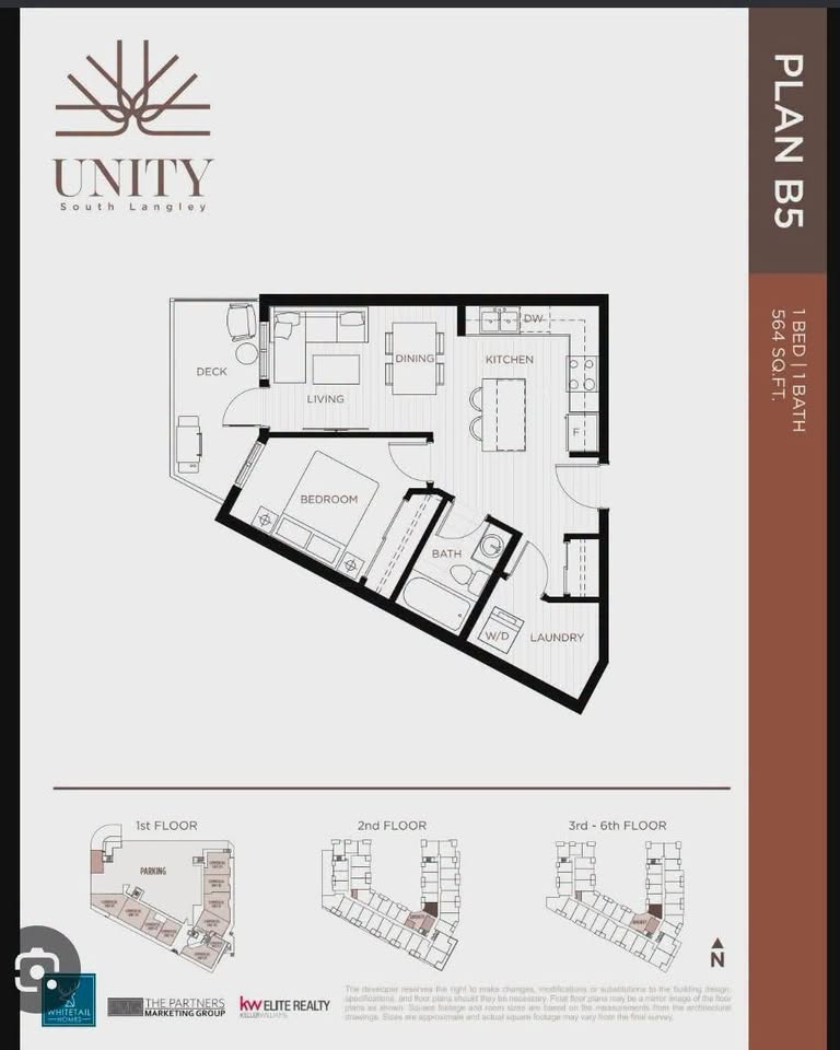 1 Bed 1 Bath – Apartment